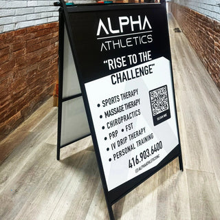 Custom Outdoor A-Sign Boards