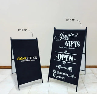 Custom Outdoor A-Sign Boards
