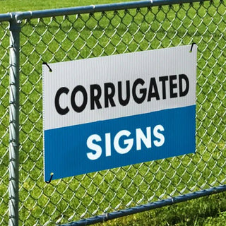 Corrugated Sign - Signs Station & Printing