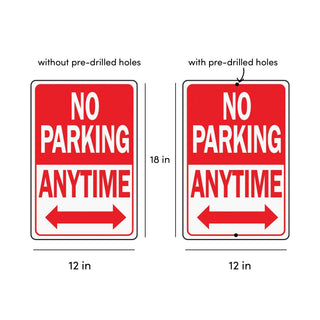 Custom Aluminum Parking Sign - Signs Station & Printing