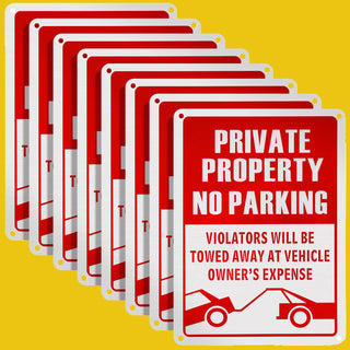 Custom Aluminum Parking Sign - Signs Station & Printing
